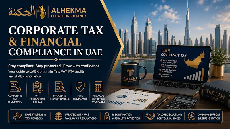 ضريبة الشركات الإماراتية والامتثال المالي